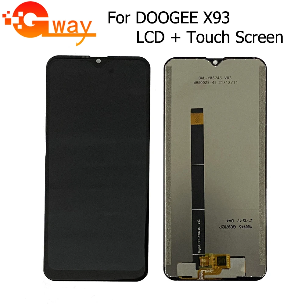 6 1 '𧄀% новый оригинальный протестированный ЖК-дисплей DOOGEE X93 + детали для