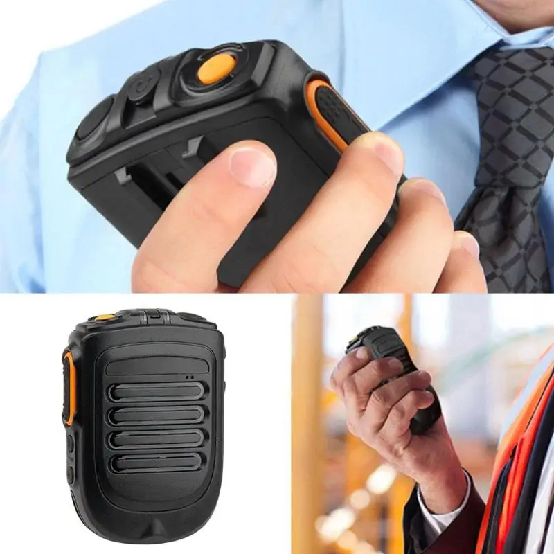 UNIWA BM001 беспроводной PTT Bluetooth ручной микрофон для Walkie Talkie Fit 3,5 мм наушники совпадают с POC и групповым переключателем SBC Decod