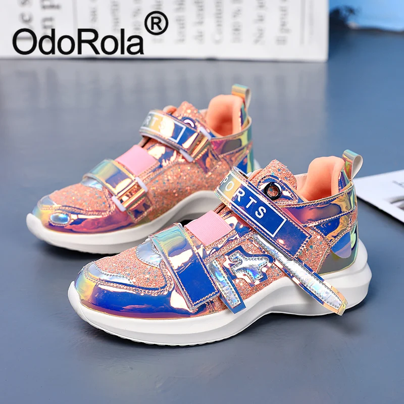 

Chunky Sneakers Woman Casual Shoes Shiny Bling Platform Flats Sneakers Basket Female Trainers Shoes Zapatos De Mujer Tennis Shoe