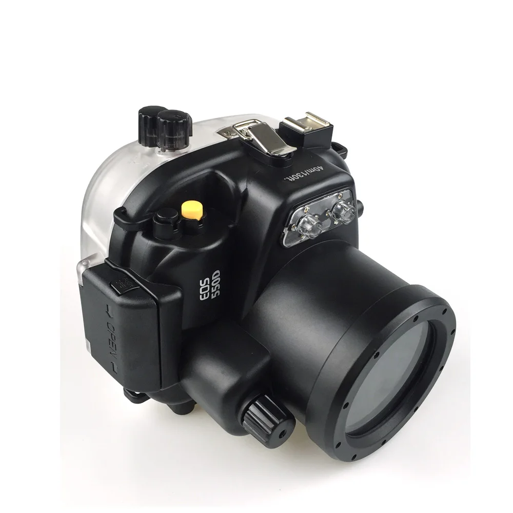 Чехол для подводного погружения на футов/40 м Canon 70D 550D 600D 650D 700D объектив 18 55 мм