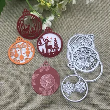 4pc natal snowflak metal corte dados estênceis para diy scrapbooking decorativo gravação artesanato morrer corte modelo