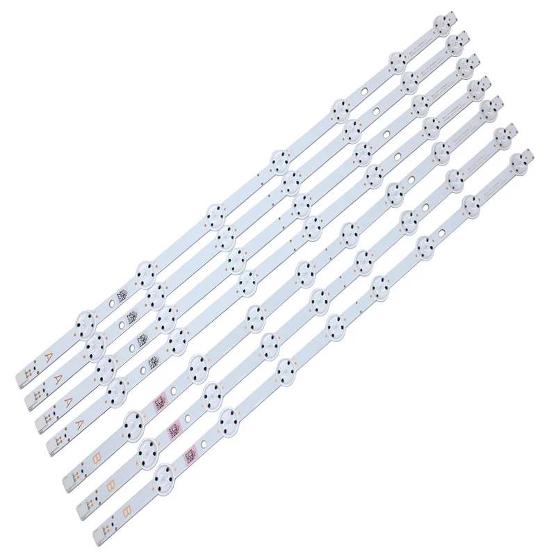 

New Kit 7 PCS LED backlight strip for LUX0155004 VES550QNDS-2D-N12 VES550QNDS-2D-S11 SVV550AK7_UHD_7LED_A B Type 55AO4USB
