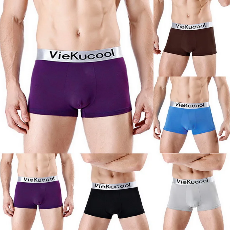 Vertvie хлопковое мужское мягкое нижнее белье дышащие трусы боксеры u образные