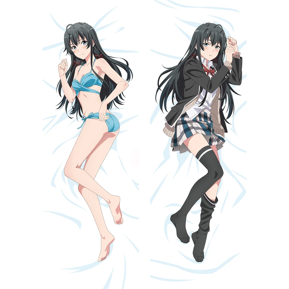 

My Teen Romantic Comedy Snafu Yukinoshita Yukino Hugging Body Pillowcase 59''Long Anime Dakimakura Case Halloween Cosplay Gifts