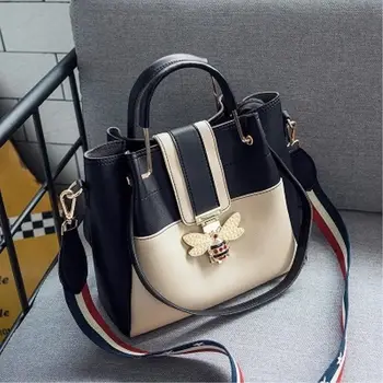 

Luxury Famous Brand Women bucket Bags Designer Lady Classic Plaid Shoulder Crossbody Bags Leather Women Messenger handbags