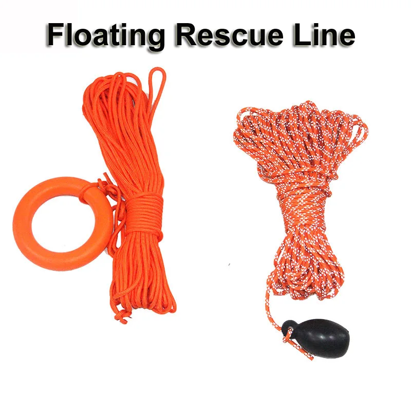 Durable Water Floating Rescue Rope Reflective Rope Safety Rope Safety