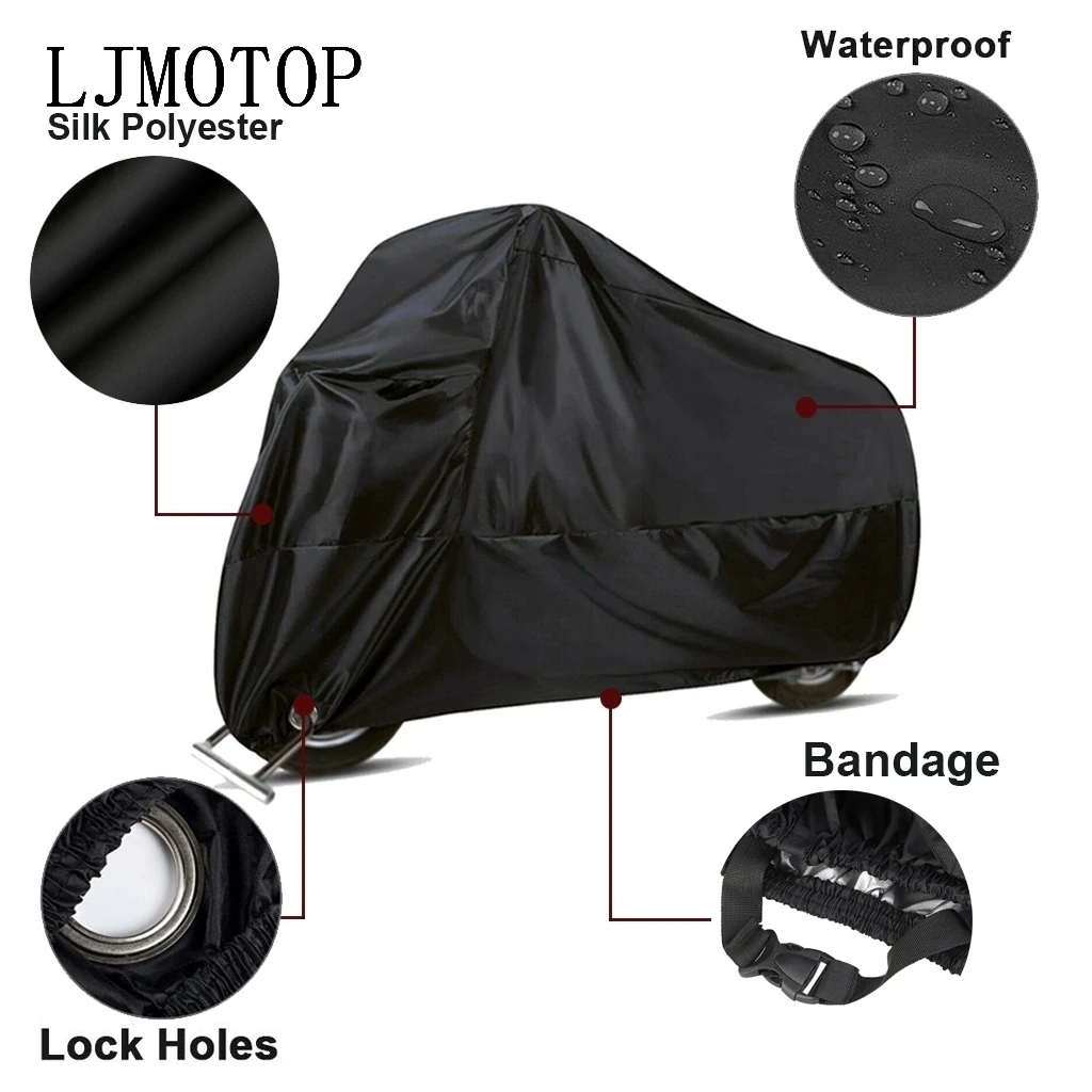LJ moto P moto rcycle чехол ATV Скутер Пылезащитный Водонепроницаемый солнцезащитный блок протектор для наружного велосипеда moto r чехол funda moto