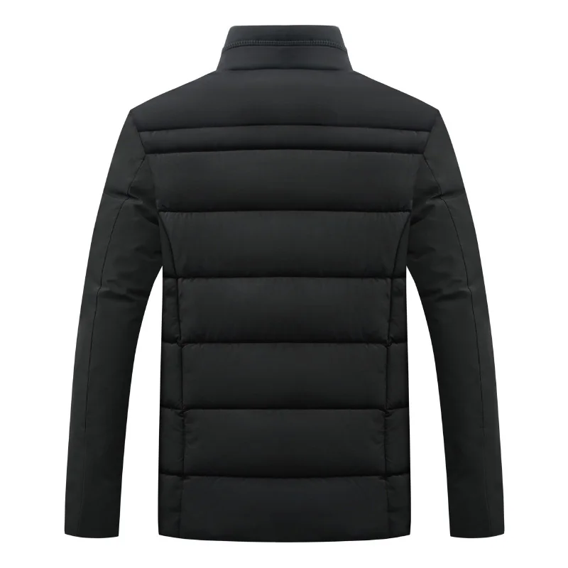 Winter Men Parkas Abrigo Hombre Causal Zipper Outwear Parka Men Clothes Pockets Warm Jackets Coats Male Casaco Masculino