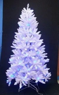 Рождественская елка/подарок. Новое украшение дома! 180 см белая Рождественская елка отправить 100 светодиод синего цвета