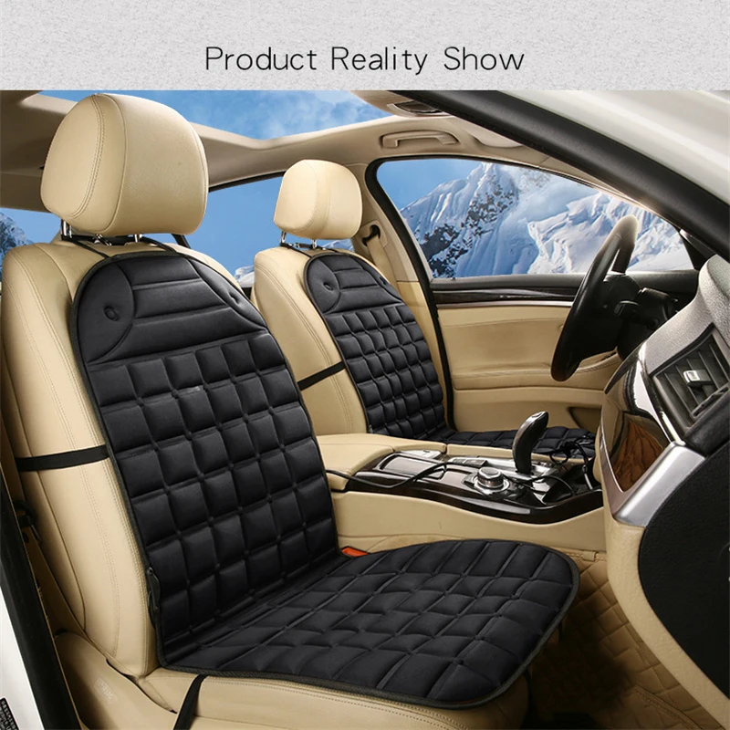 12V Auto Beheizte Sitze Winter Sitz Heizung Auto Sitz Heizung Kissen  Abdeckungen Auto Elektrische Beheizte Sitz Auto Styling Winter pad Kissen -  AliExpress