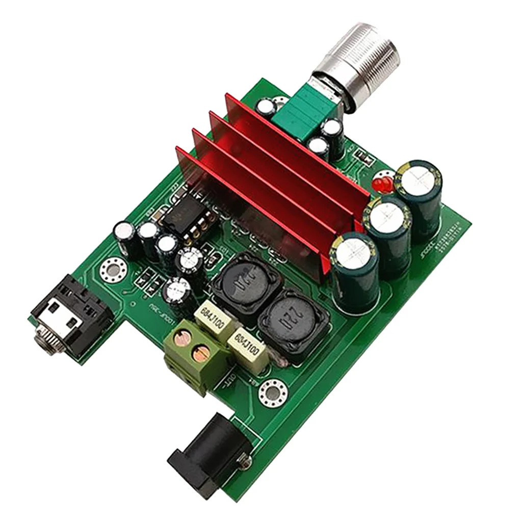 TPA3116D2 Mono Power Amplifier Board Audio Power Amplifier DIY Module Board Crisp and Clear Sound Output, Low Noise