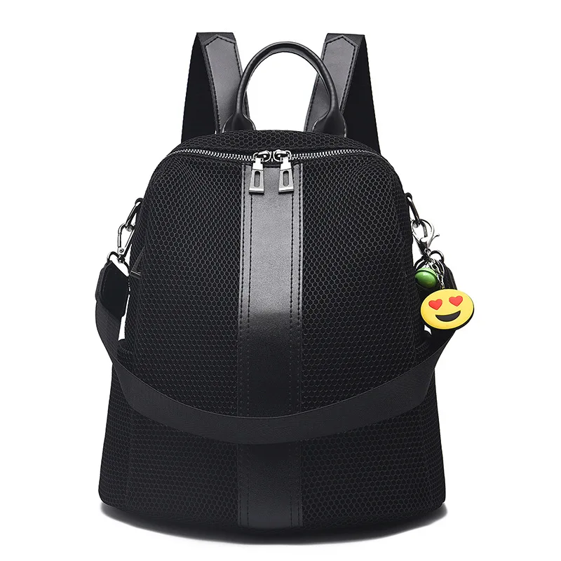 

A Generation of Fat 2018 New Style Korean-style Fashion Nylon Mesh Fashion Casual Versatile Women's Travel Bag 1064