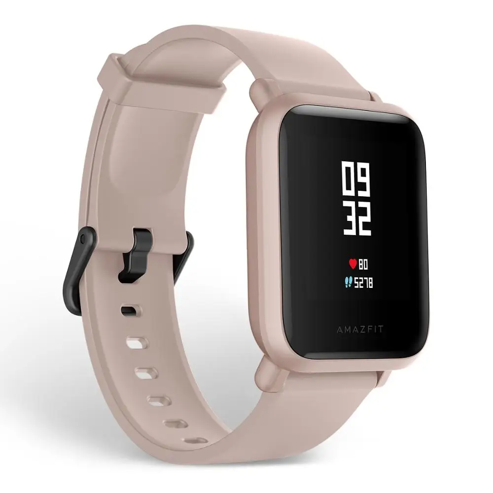 Amazfit Bip Lite синий Смарт-часы 45 дней Срок службы батареи 3ATM в соответствии со стандартом водонепроницаемости деятельность здоровый отслеживания приложения уведомления - Цвет: golden