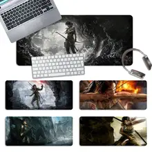 

Lock Edge Tomb Raider Gaming Mouse Pad PC Laptop Gamer Mousepad Anime Antislip Mat Keyboard Desk Mat For Overwatch/CS GO