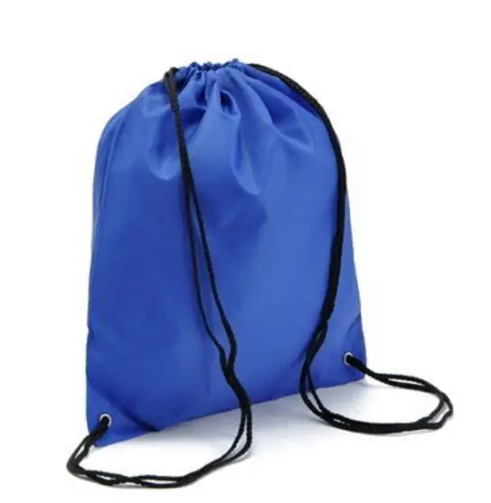 Дорожная домашняя одноцветная сумка для хранения на шнурке рюкзак Cinch Sack Tote