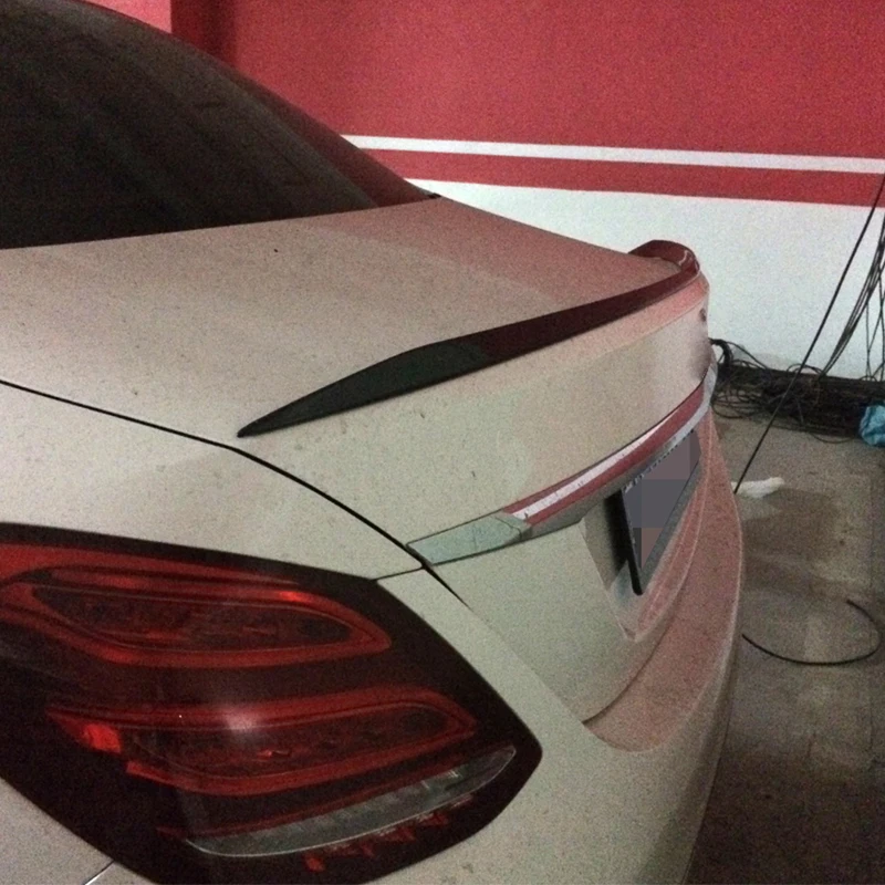 Для Mercedes Benz W205 C Class C180 C200 C250 C63 AMG Sedan 2015 2016 2017 задний спойлер багажника Boot губ крыло