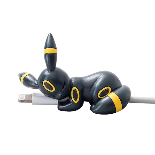 Pokemon Cartoon Figure Animation Image  Creative Data Cable Protective Cover Universal Charger Anti-breaking Rope  Birthday Gift 03