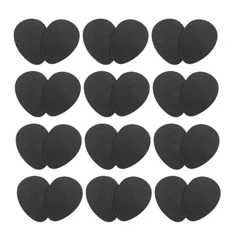 

ASDS-12 Pairs of Non-Slip High Heel Sole Protection Pads Non-Slip Mat Gift Forefoot Sockliner Wear-Resistant