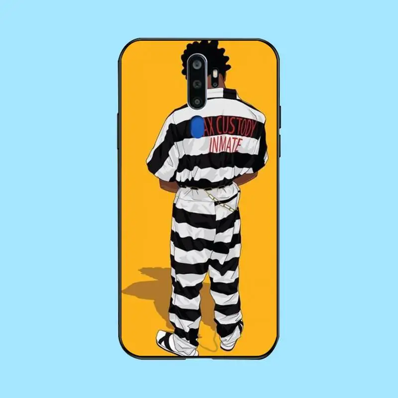 PENGHUWAN Kodak Black Rapper TPU black Phone Case Cover Hull For Oppo A5 A9 2020 Reno Z Realme5Pro R11 case