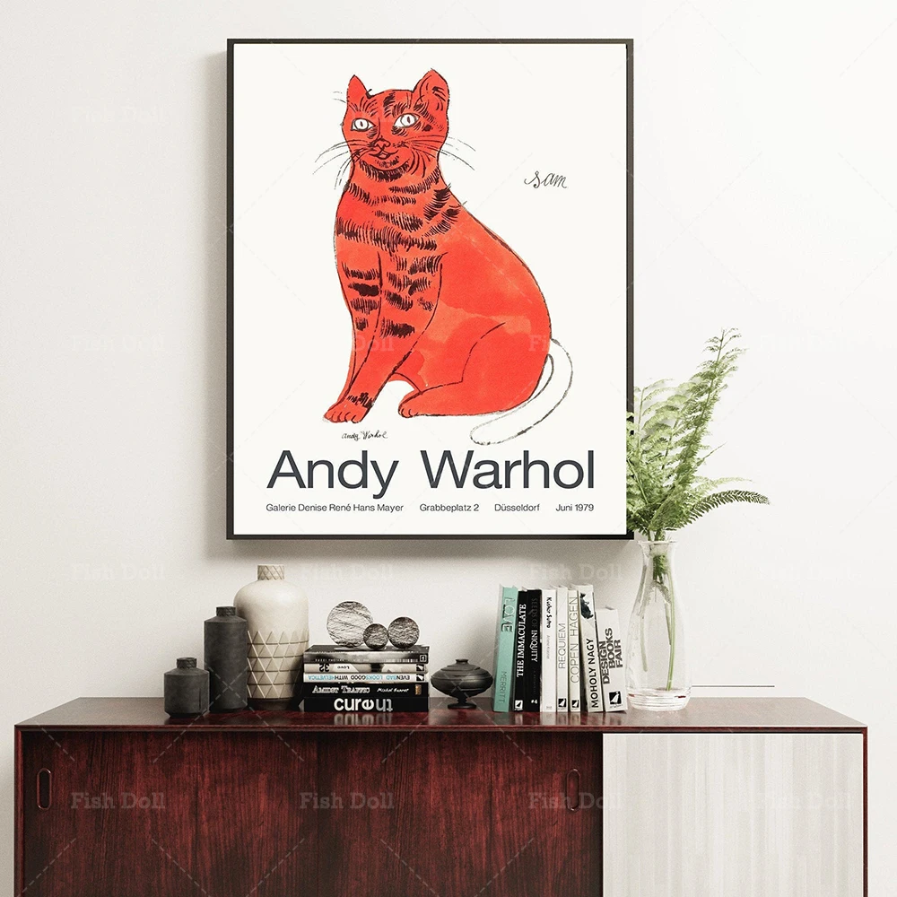 print Poster cat-art, cat digital print