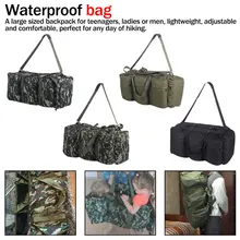 Открытый Кемпинг Многофункциональный путешествия большой емкости мешки водонепроницаемые Оксфорд багажная сумка мужской рюкзак сумка для хранения