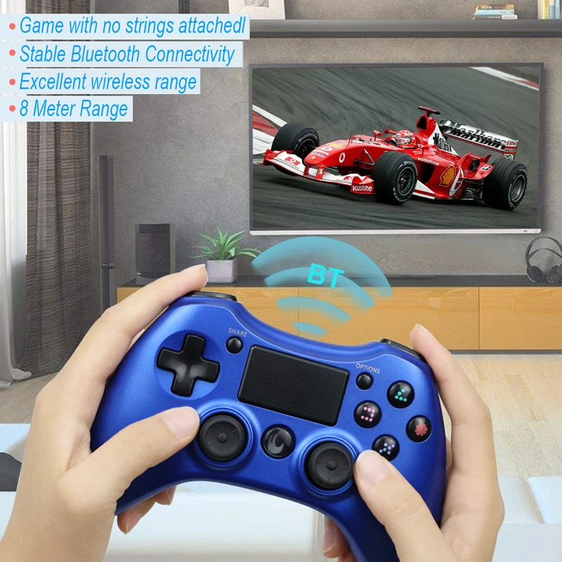 Bluetooth беспроводной джойстик для PS4 контроллер подходит для mando ps4 консоль для Playstation Dualshock 4 геймпад для PS3 консоль