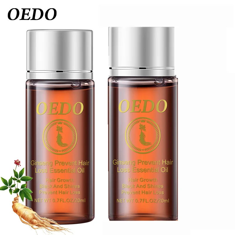 OEDO 2pcs/lot hair fast growing essence for bald essential oil treatment, preventing hair loss, effectively treating dry hair OEDO 2pcs/lot hair fast growing essence for bald essential oil treatment, preventing hair loss, effectively treating dry hair