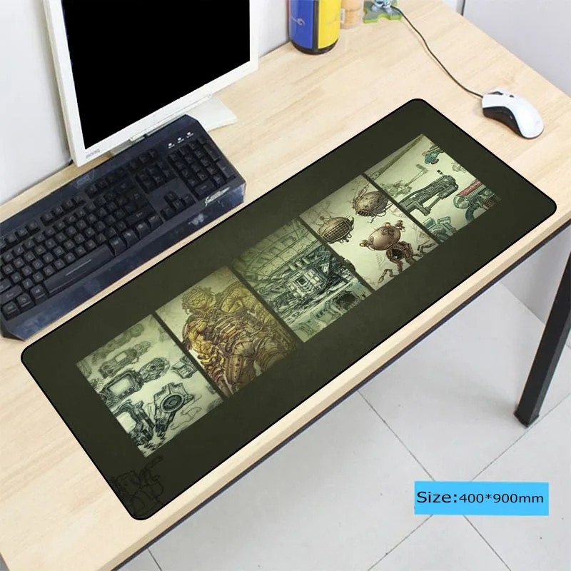  Fallout NonSlip PC Laptop Gaming Mice Large Lock Edge Mousepad Rubber Game Mouse Pad Gamer Speed Ma