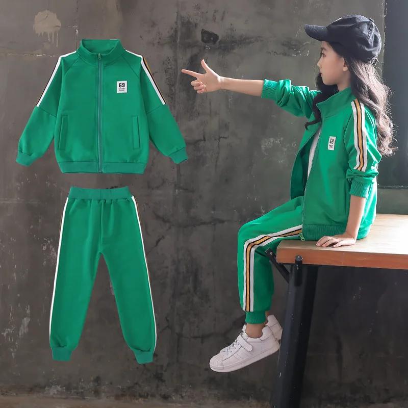 

Spring CHILDREN'S Suit 2019 New Products Girls Fashion & Sports Two-Piece Set CHILDREN'S Suit