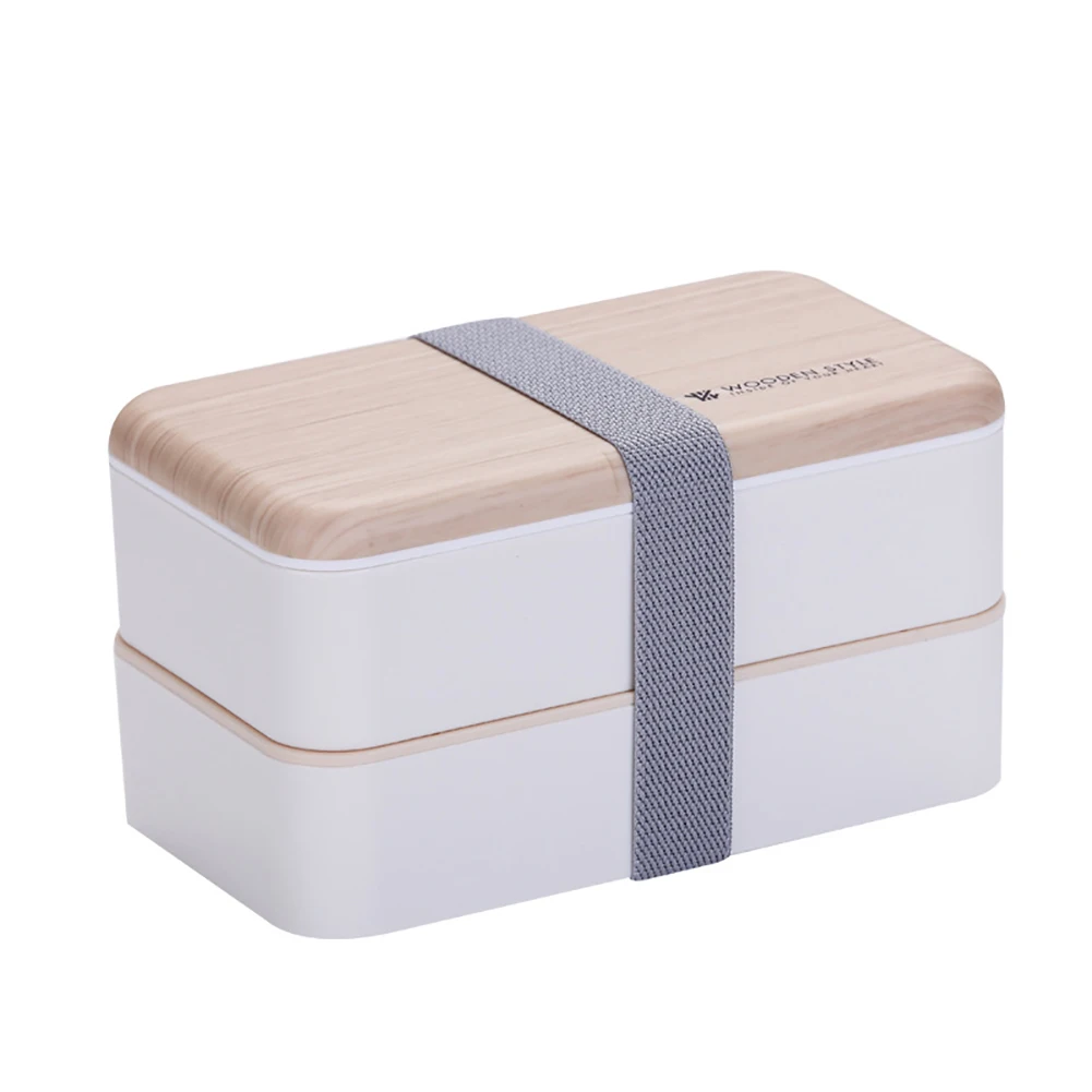 

Portable Lunch Bento Box Nordic Style Microwave Dinnerware Food Storage Container Leak-Proof Lunch Case For Kids School