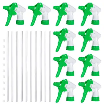 

10 Pcs Nozzle Replacement Hand Button Nozzle Water Nozzles Fine Mist Steam Sprayer Head For Gardening Cleaning Watering