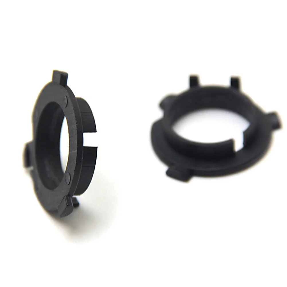 

1 Pair Replacement Sockets H7 LED Bulbs Clip Plastic Base Black Retainers Car Modification Holder Headlight Adapter Parts Lamp