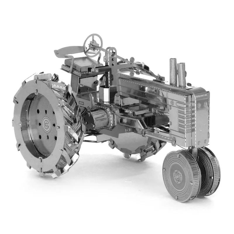 

Love Spell All-Metal Stainless Steel DIY Assembled Model 3D Nanometer 3D Puzzle Model Tractor