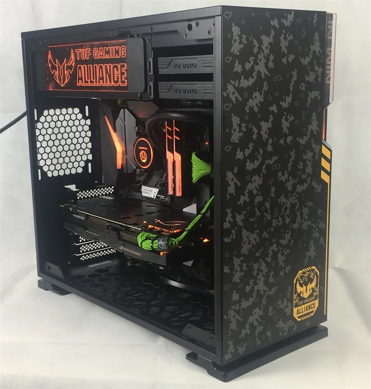 ID-COOLING IS50X RTX2060S O8G игровой процессор I7 9700 ram 8G* 2 3000hz SSD M9PEG 512G M.2 NVME игровой компьютер