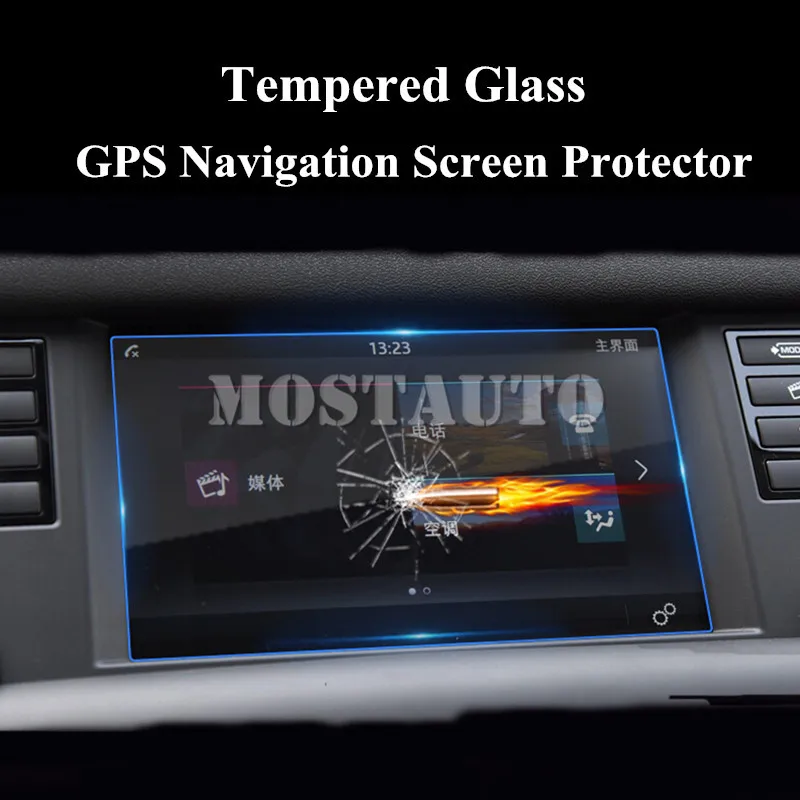 8 0 в GPS навигации Экран Защитная крышка для Land Rover Discovery Sport 2015 2016 1 шт. автомобильные