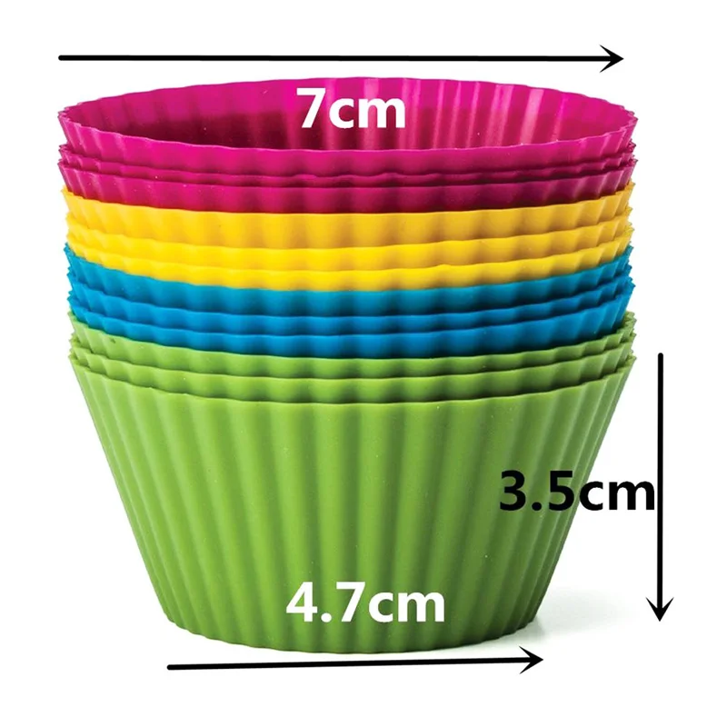 12pcs-Set-Silicone-Cake-Mold-Round-Shaped-Muffin-Cupcake-Baking-Molds-Kitchen-Cooking-Bakeware-Maker-DIY