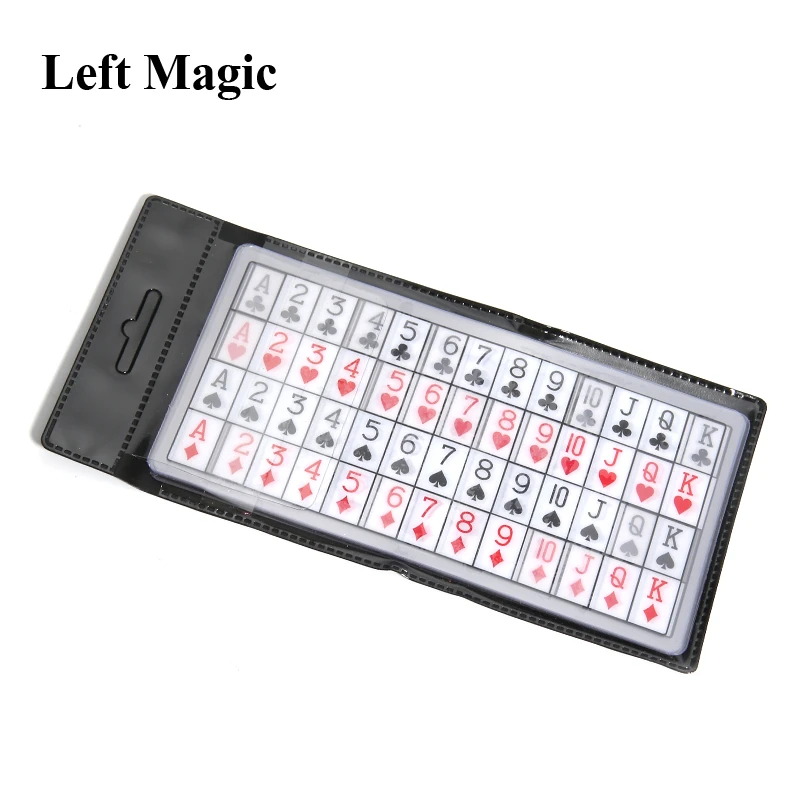 Jeu De Cartes De Perspective Pour Magicien Professionnel Cartes De Tours De Magie Manquants De Telemetrie De Gros Plan Aliexpress