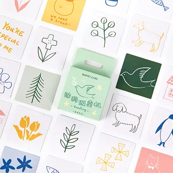 

46pcs/pack Graffiti Vending Machine Journal Decorative Stickers Scrapbooking Stick Label Diary Stationery Album