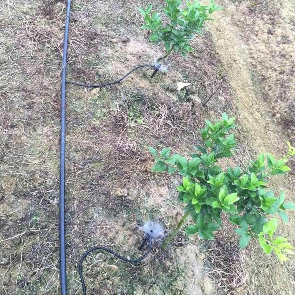Plants Irrigation Kits Drip Irrigation 10Pcs Kits 18cm Drip Emitters Perfect for 4/7mm Tube Adjustable 360Degree Water Flow Drip Irrigation System for Watering System