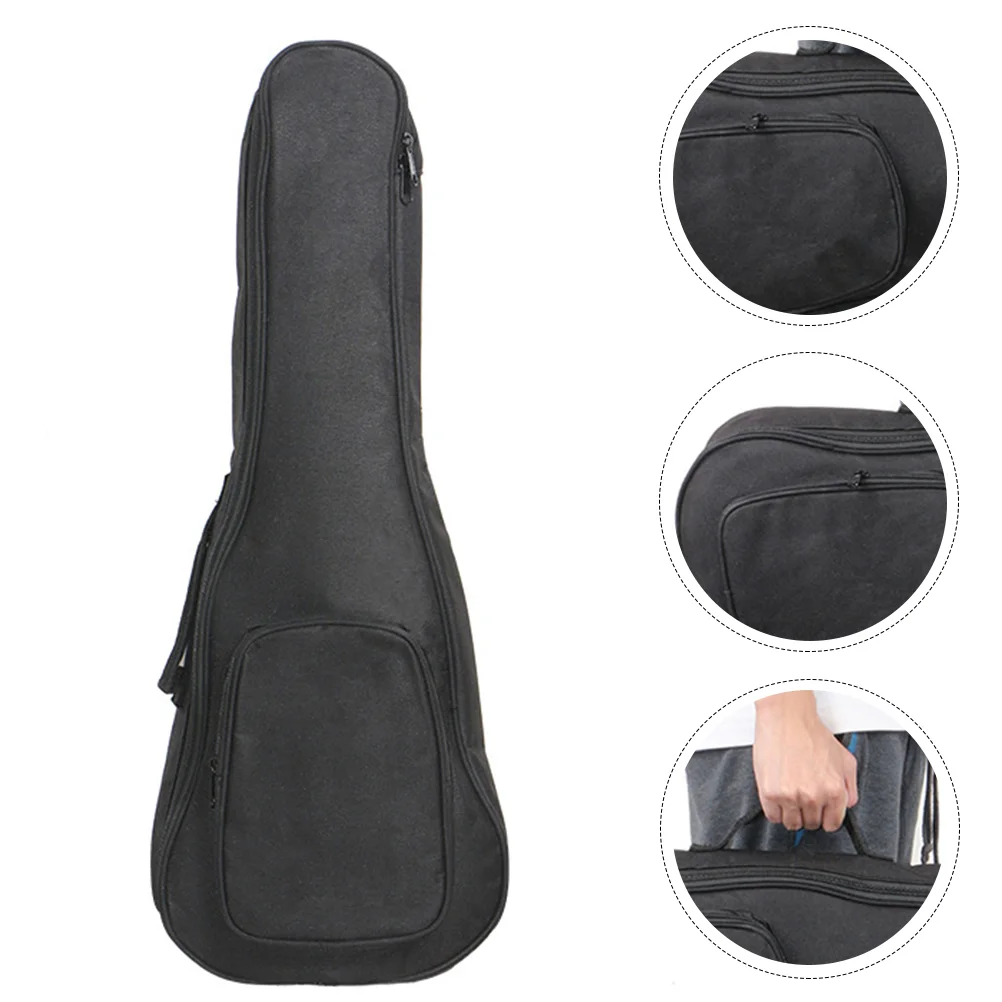 1Pc Ukulele Bag with Pocket Guitar Padded Portable Carry Container | Спорт и развлечения