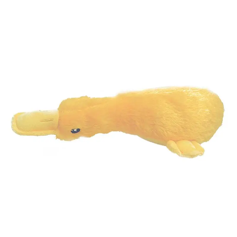 1Pc Dog Toy Plush Lovely Adorable Durable Duck Shaped Toys Chewing Pet Supply for Dogs Puppy Pets | Дом и сад