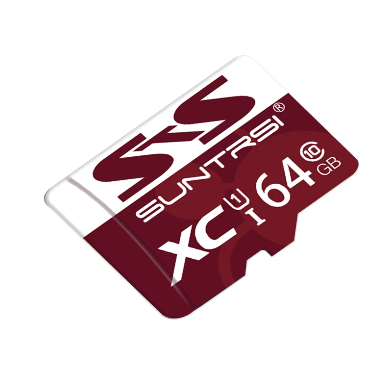 Suntrsi карта памяти 128 ГБ 256 Micro SD TF карты 64 32 флэш SDHC высокоскоростной Класс 10 C10