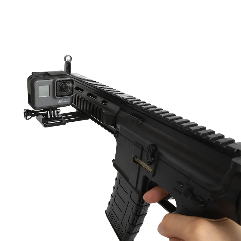 Экшн-камера пистолет боковая рейка держатель адаптер движения для GoPro Hero 7 6 5 4 sony Yi 4K смартфон для винтовки охотничий пистолет