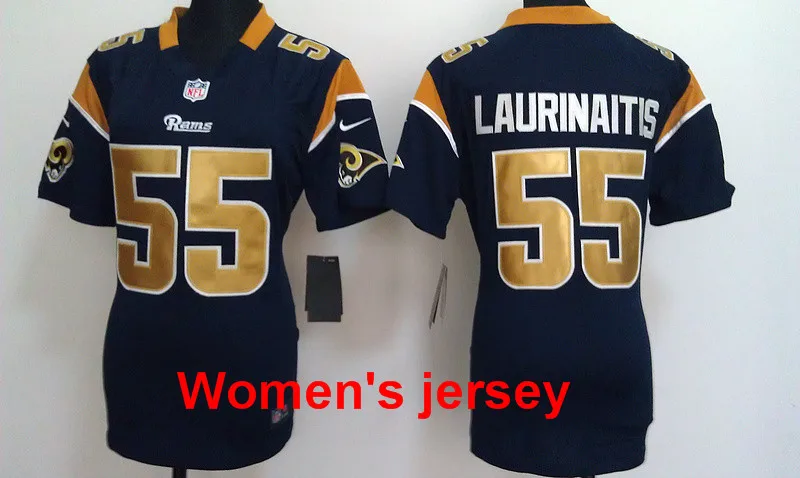 7 A+++ женские сшитые футболки Los Angel s 5 Nick Foles 11 tabon austrin 13 Kurt Warner 94 Robert Quinn 30 Todd garley II - Цвет: 7