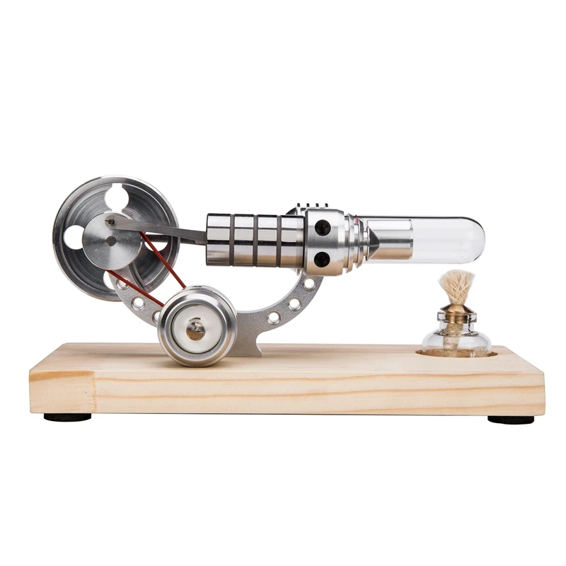 

HLZS-Delicate Simple Bootable Stirling Engine Model Micro-External Combustion Engine Model