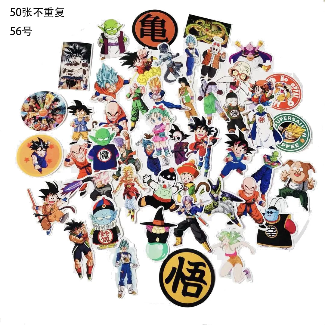 Прямая поставка от производителя 100 Рипей диффузный мультфильм Dragon Ball бета Кондиционер автомобильный багаж клейкая бумага экстерьер Acces