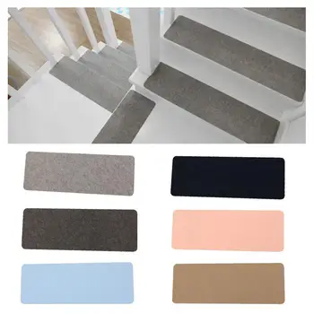 

1PC 75x20cm Non-slip Stair Carpet Mat Reusable Washable For Kitchen Stairway Soft Living Doormat Floor Rug Pads Mat DIY Roo X1Y2