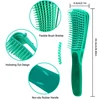 Detangling Plastic Hair Brush Scalp Massage Detangler Wet Curly Comb Women Health Care Reduce Fatigue