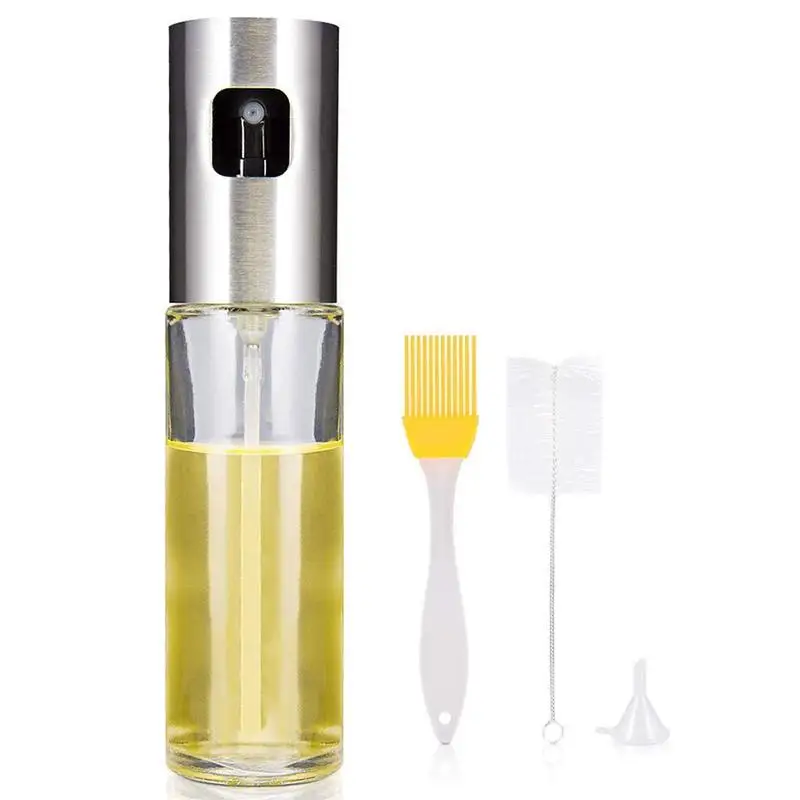 Oil Sprayer Dispenser, Olive Oil Glass Vaporizer Sprayer, Kitchen Oil Bottle Sprayer, BBQ