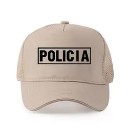 Высококачественная мужская бейсбольная Кепка из чистого хлопка с принтом французского Национального полиции, модная Стильная кепка